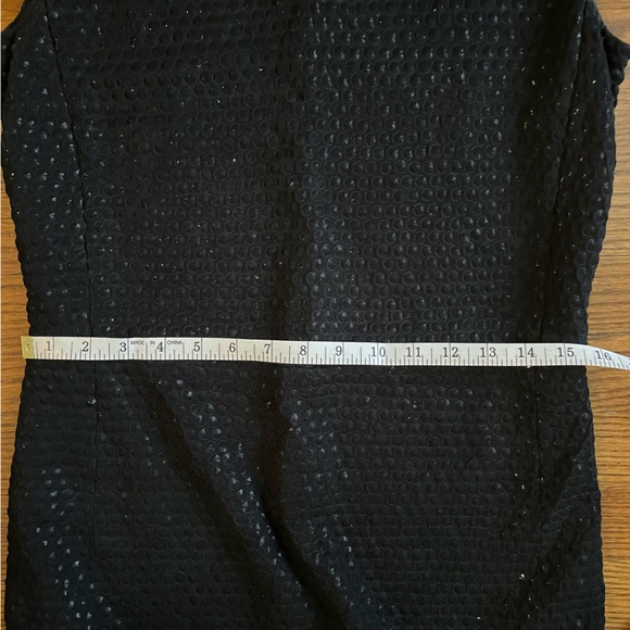 Calvin Klein Collection High-neck Elegant Black Sleeveless Dress - Picture 4 of 9